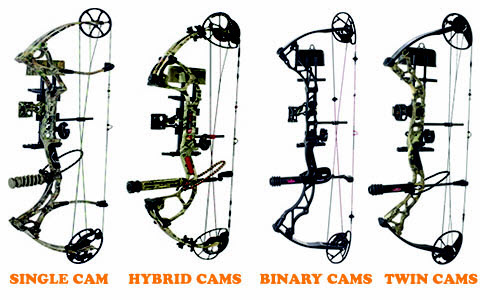 compound bow cam types