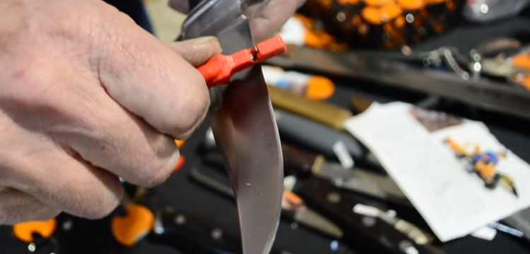 Mistakes when sharpening the knife