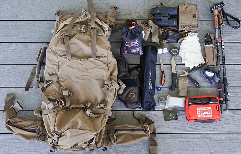 hiking tactical gear