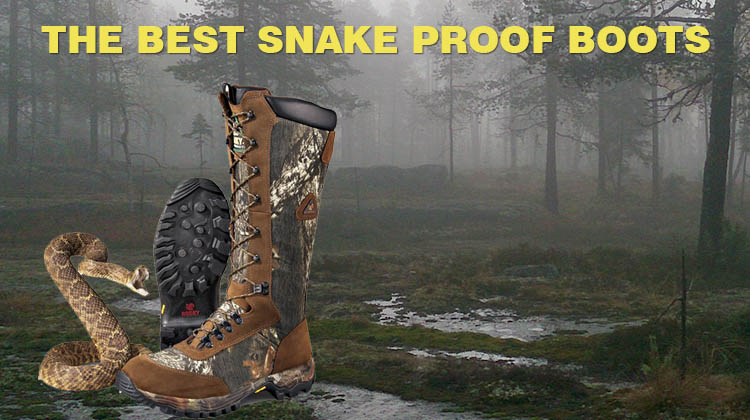 snake proof boot