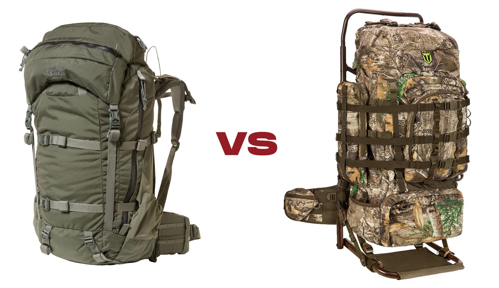 internal vs external frame hunting backpack