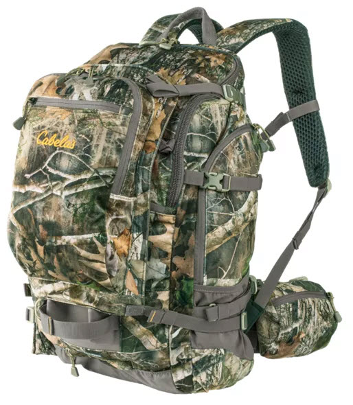 Cabelas Bow and Rifle Pack side view